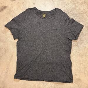 Polo By Ralph Lauren Womans XL Heather Gray Short Sleeve Crew Neck T Shirt